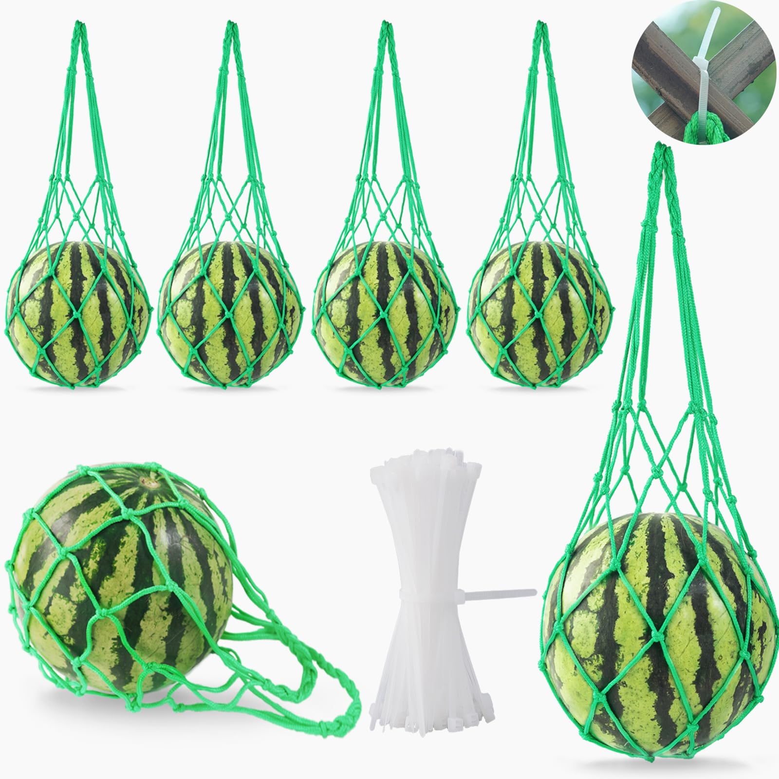 Amazon.com : Rerialsaera 10Pack Melon Hammock Watermelon Nets with